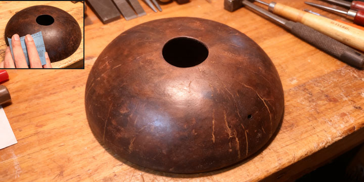 椰鼓开音孔工艺 - 决定椰鼓音调的关键步骤