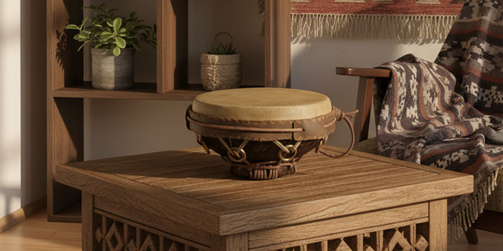 椰鼓成品 - 纯手工制作历经半月