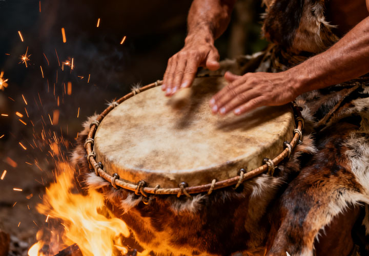 手鼓在中国西亚北非的出现 - 考古发现的陶制鼓身