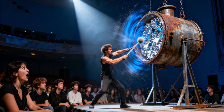 日常物品音乐创作 - 垃圾桶、车轮盖等物品的音乐表演